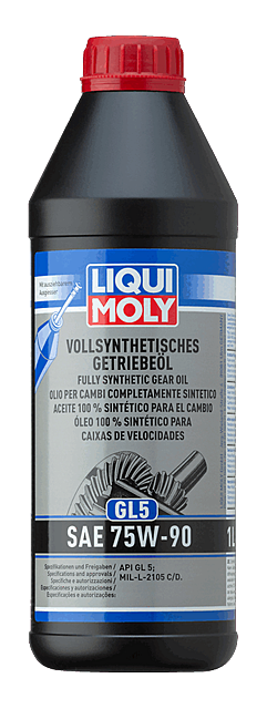 Fully synthetic gear oil GL5 75W90