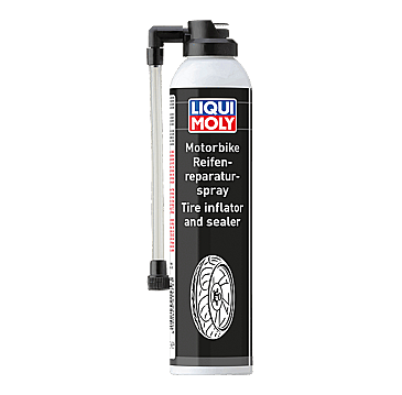 Motorbike Tire Inflator and Sealer
