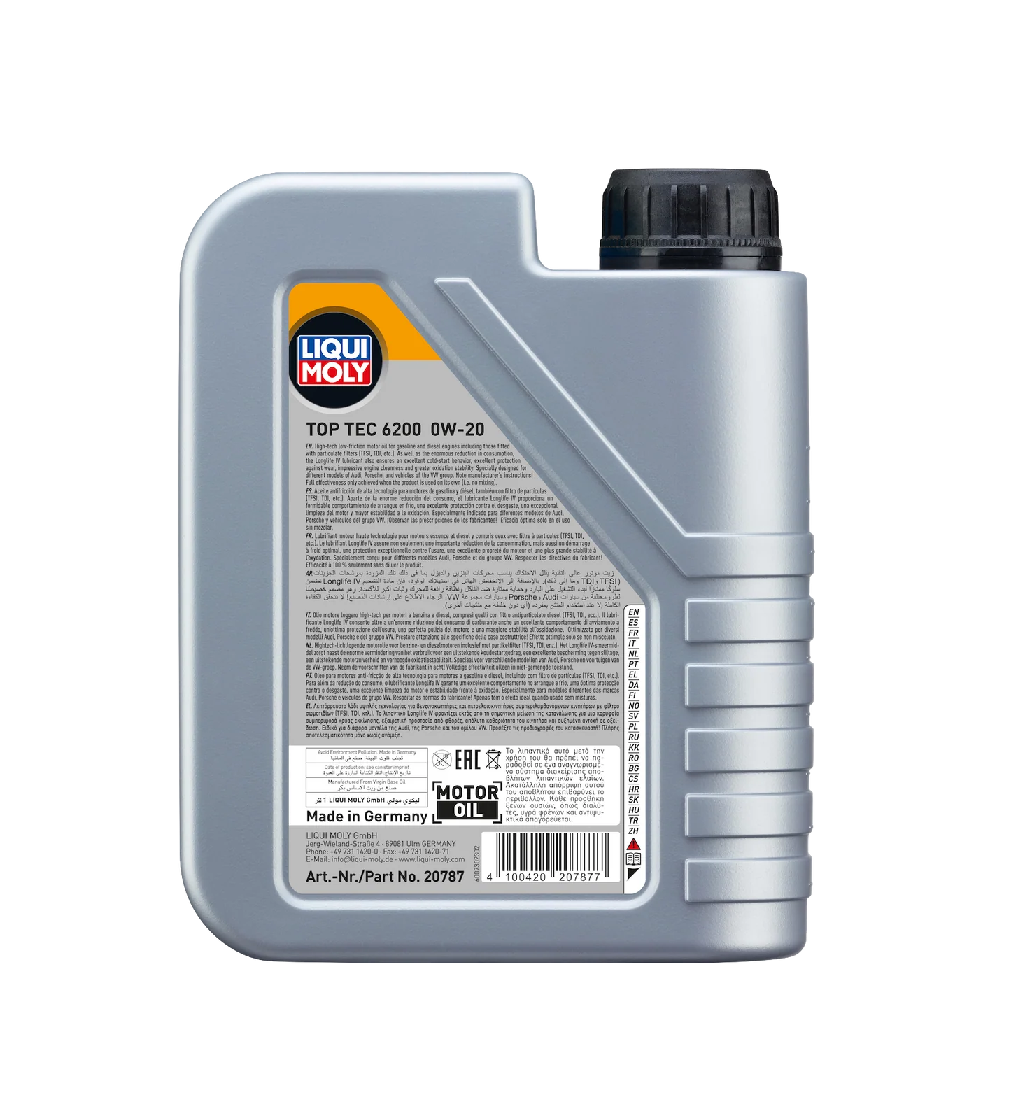Top Tec 6200 0W-20 | 5L - Image 2