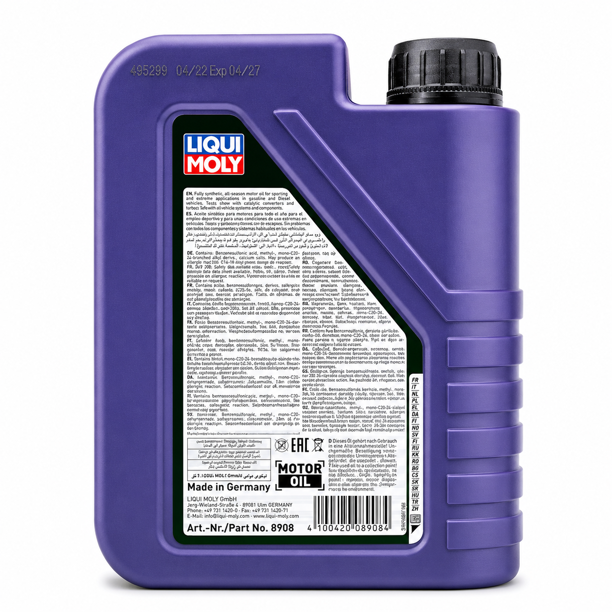Synthoil Race Tech GT1 10W-60 | 1L - Image 2
