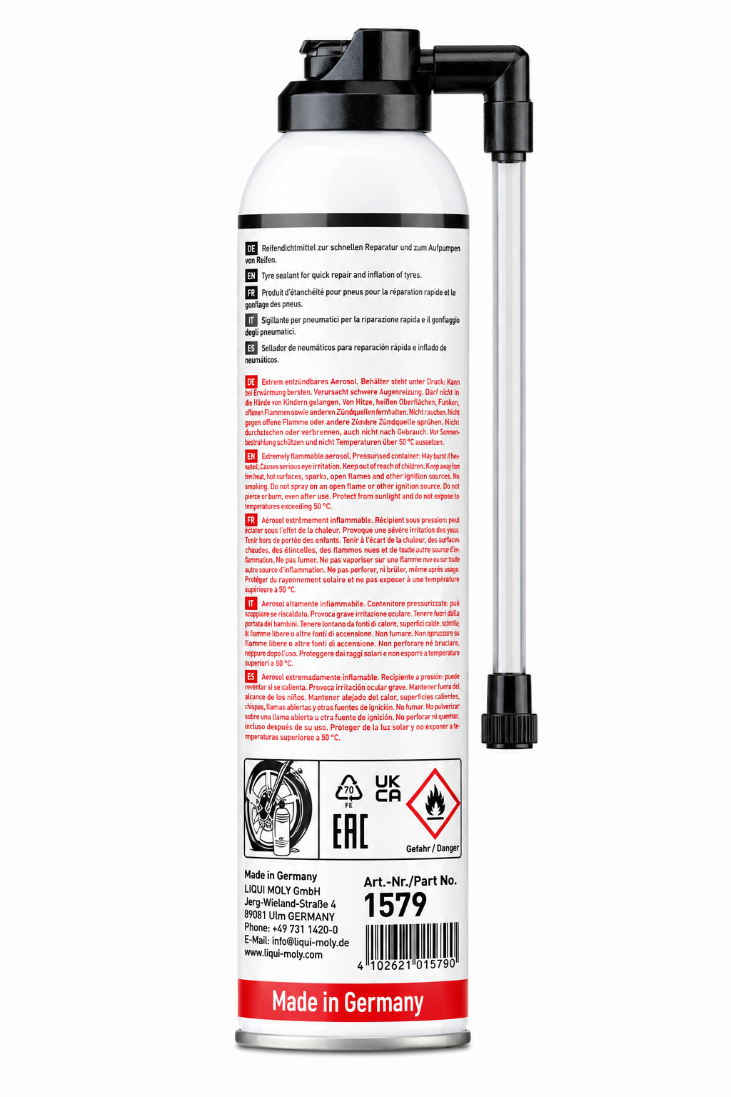 Motorbike Tire Inflator and Sealer - Image 2